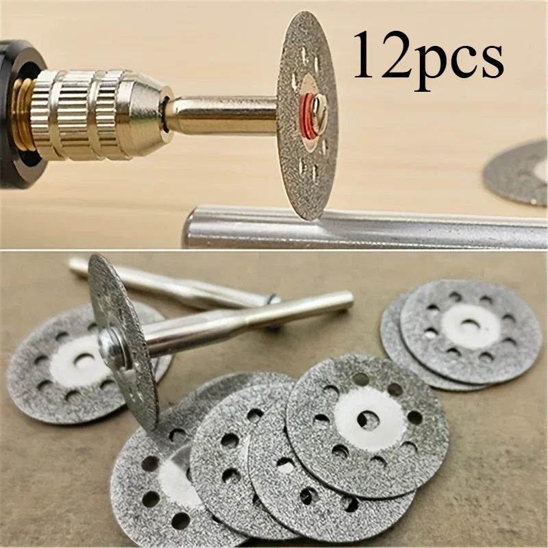 12Pcs/set 22mm Hss Cutting Disc Circular Saw Blade Metal Cut Off