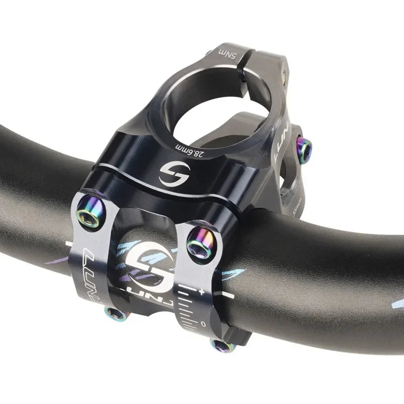 MTB Road Bike Stem CNC Mountain Bicycle Bridge Short Power 31.8mm High
