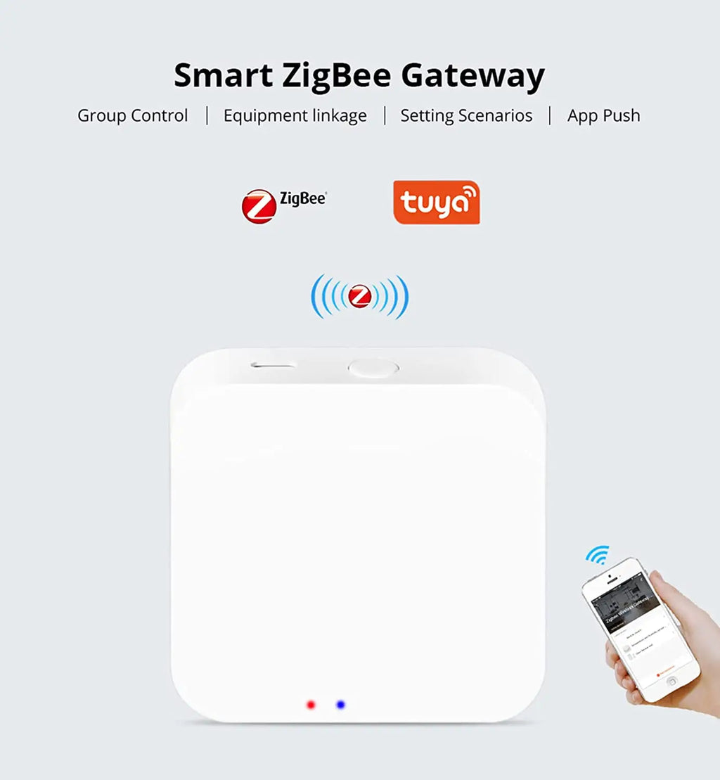 Tuya Zigbee 3.0 Gateway Hub Smart Home Wireless Bridge Smart Life APP