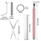 6pcs Cat Eye Nail Magnet Tool Set, French Tips Cat Eye Heart Magnets