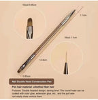 9PCS Nail Brush Liner DIY Painting Pen Manicure Acrylic Drawing Brush