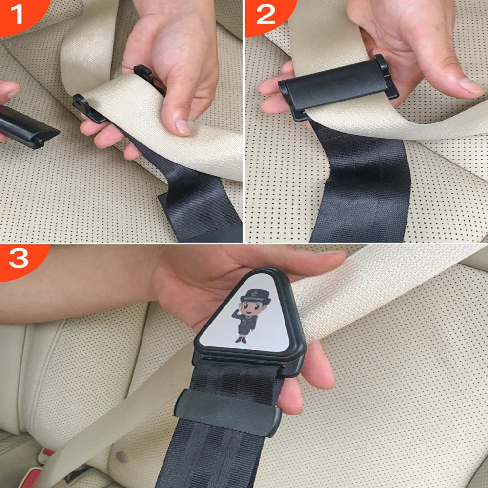 1/3/5pcs Adjuster Children Kid Car Safety Belt Universal Car Baby
