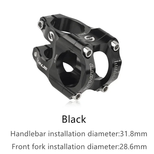 MTB Road Bike Stem CNC Mountain Bicycle Bridge Short Power 31.8mm High