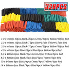 127-1060 pcs 2:1 Heat Shrink Tube Shrinking Assorted Polyolefin