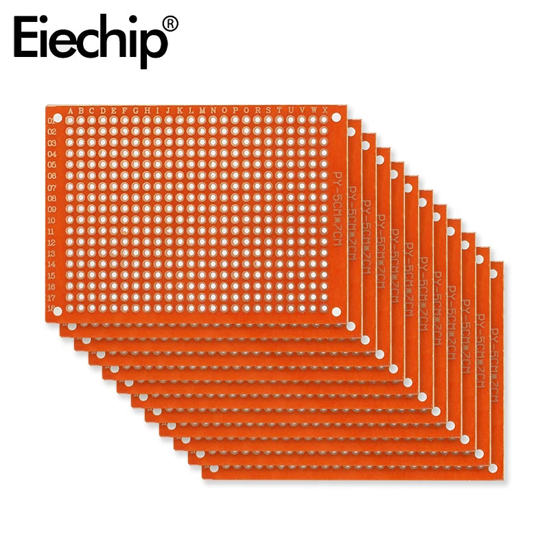 10PCS 5x7 cm Single Sided circuit board PCB 5*7CM bread board