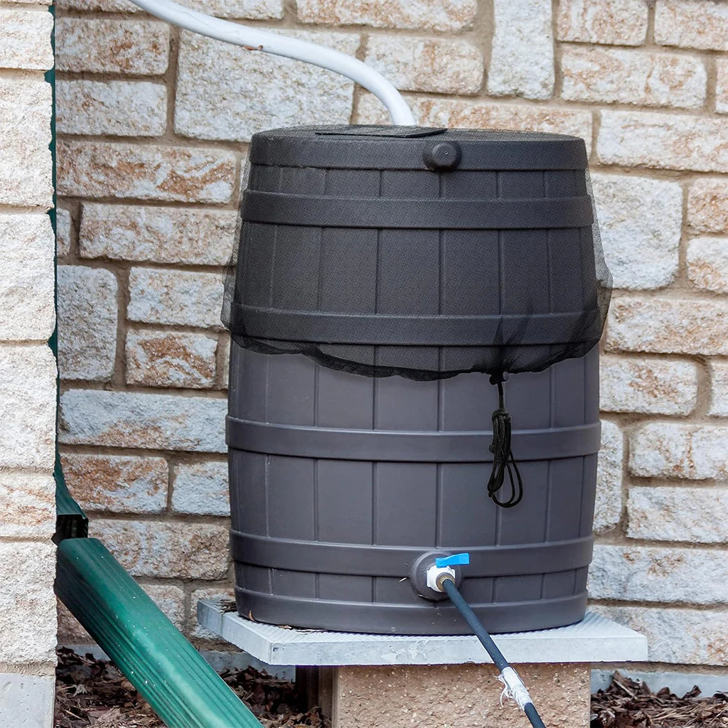 Rain Barrels Screen Water Bucket Covers,Rainwater Collector Tank Net