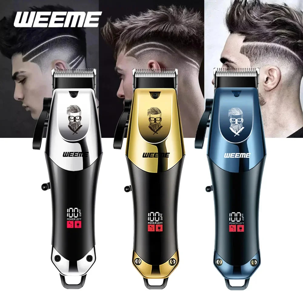 Vintage Hair Clipper Cordless Electric Hair Cutting Machine Portable