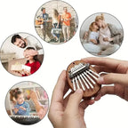8 Key Mini Wooden Kalimba High Quality Exquisite Finger Thumb Piano