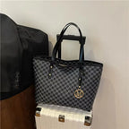Vintage Ladies Tote Bag Large Capacity Fashion Elegant Handbag Classic