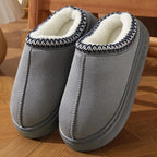 Women's Comfort Lined Slippers Soft Sole Winter Warm Indoor Outdoor