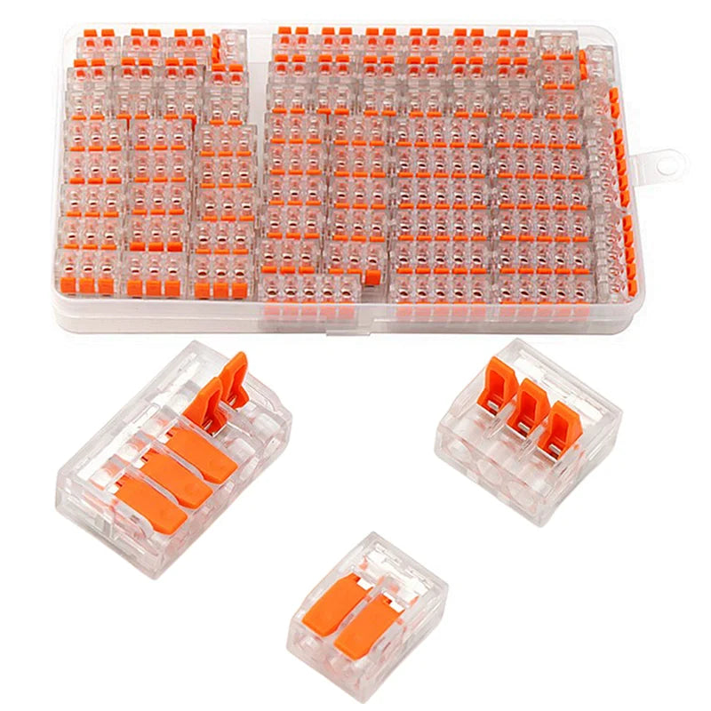 10-75 Pcs Orange Universal Type Quick Plug-in Terminals,Electrical