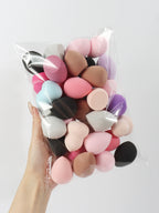 Medium Size Beauty Sponge 6/12/24/36/60 Pieces, Random Color and