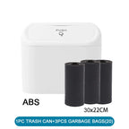 3Pcs Car Trash Can (with Lid) Contains 60 (300) Garbage Bags, Small