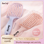 Hairbrush Air Cushion Comb Fluffy Anti-Hair Loss Massage Hair Brush