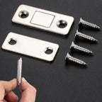 Magnetic Cabinet Catches Ultra Thin Door Strong Magnets Stopper