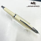 Jinhao 20 Press Retractable Fountain Pen EF/F Nib with Converter Resin