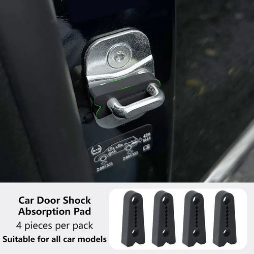 1/4pcs Car Door Shock Absorber Universal Car Door Buckle Soundproof