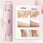 Two in one women's electric shaver - suitable for eyebrows, face,