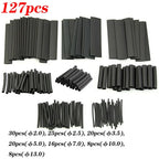 127-1060 pcs 2:1 Heat Shrink Tube Shrinking Assorted Polyolefin