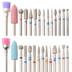 14pcs/set Nail Drill Machine Bit Nail Gel Removal Polishing Tools
