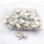 10Pcs Mini grinding sanding head abrasive disc felt 3mm Shank buffing