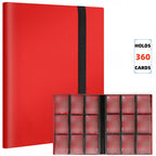 Premium 9-Pocket Trading Card Binder - Holds 360 Cards - Durable PP