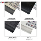 30*200cm Car Headlight Tint Fog Light Taillight Waterproof Stickers