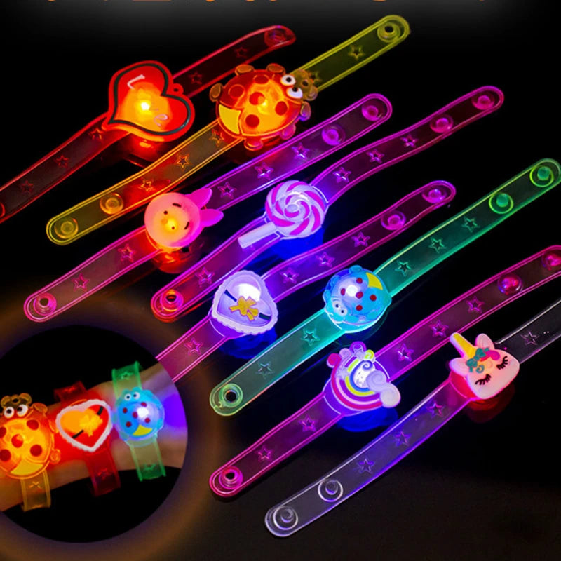 12pcs Light Up Their World with This Fun Cartoon Watch - The Perfect