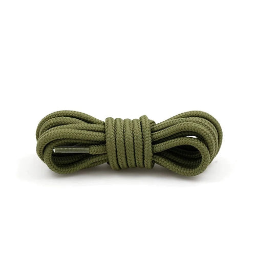 Classic Round Shoelaces Durable Polyester Solid Shoe laces Boot Laces