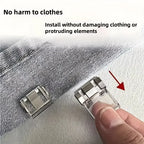 4/10PCS Invisible Leg Shortening Clip, Non-Slip Pants Edge Clip, Quick
