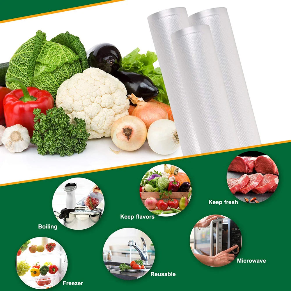 Sous Vide Roll Bags For Vacuum Packing Machine Packaging Food Storage