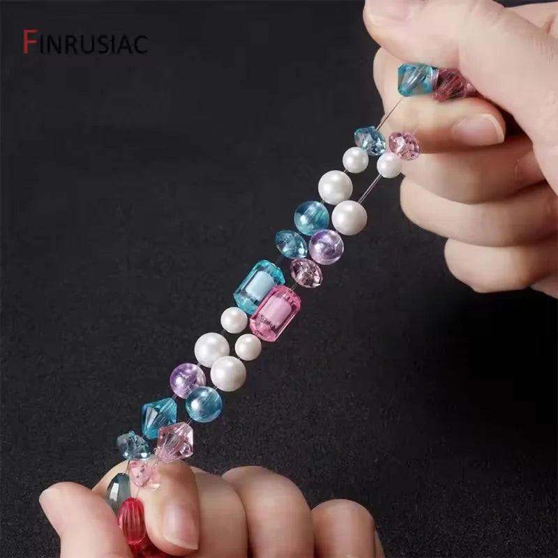 0.5-1.5mm Elastic Cord String Transparent Elastic Thread For Jewelry