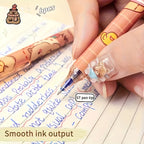 6Pcs Capybara Kawaii Gel Pen Set Cute Aesthetic Stationery