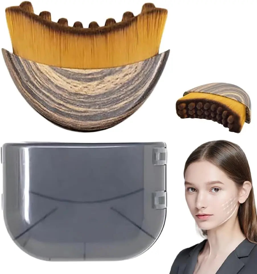 Lymphatic Contour Face Brush Lymphatic Drainage Reduce Puffiness