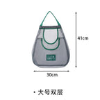 Reusable Storage Bags Kitchen Hanging Mesh Bag Home Fruit And