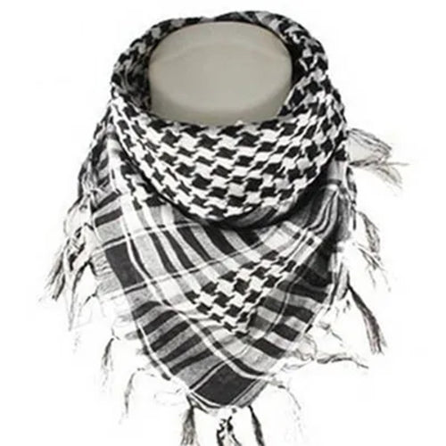 Fashion Military Fashion Lightweight Army Plaid Scarf Unisex Tactical