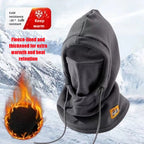 1pc Unisex winter Warm Ski Hat With Fleece Lining,outdoor Knitted