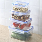 Sealed rectangular refrigerator storage box with lid Plastic crisper