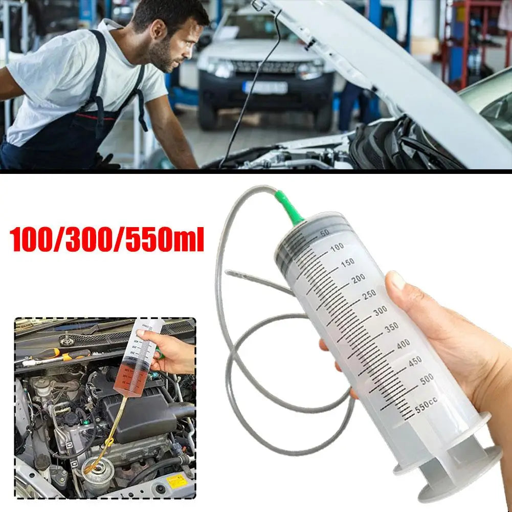 Large Capacity Syringes Reusable Needle Barrel Oil Pump with Scale Oil