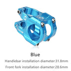 MTB Road Bike Stem CNC Mountain Bicycle Bridge Short Power 31.8mm High