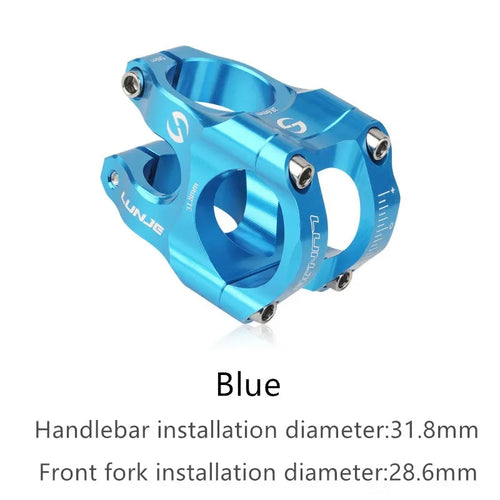 MTB Road Bike Stem CNC Mountain Bicycle Bridge Short Power 31.8mm High
