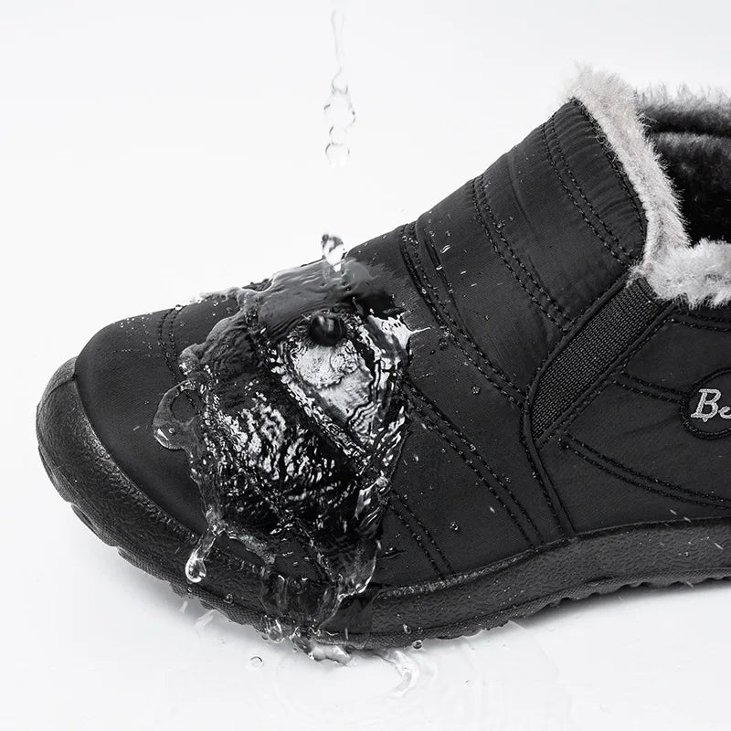 Snow Women Boots Fashion Unisex Shoes Slip On Platform Shoes For Women