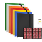 Premium 9-Pocket Trading Card Binder - Holds 360 Cards - Durable PP