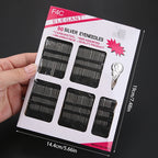 18/23/55/60/70/80/90pcs Stainless steel large eye hand sewing needle,