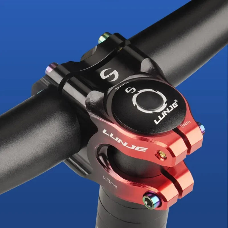 MTB Road Bike Stem CNC Mountain Bicycle Bridge Short Power 31.8mm High