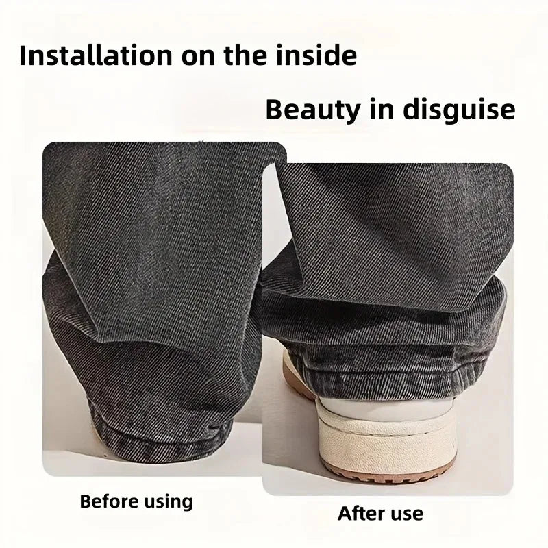 2/4/6/pcs Invisible Leg Shortening Clips - Anti-Slip Hem Grippers for