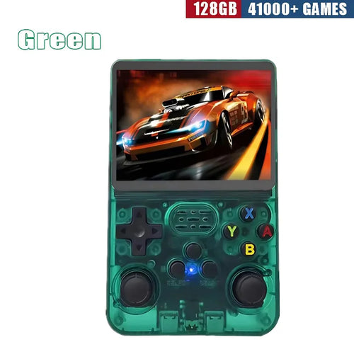 R36S Retro Handheld Game Console - 3.5 Inch IPS Screen,