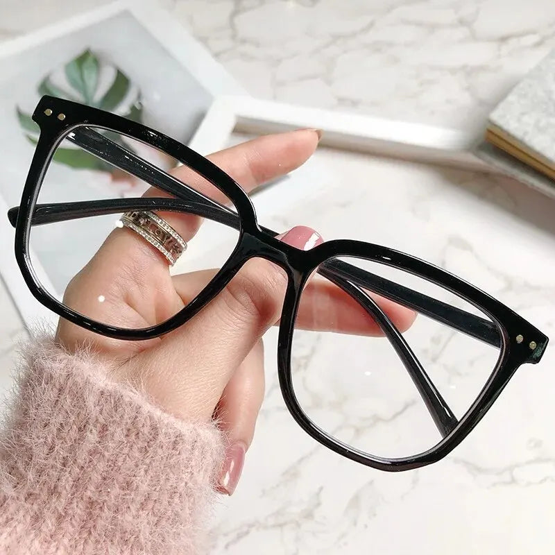 Anti-blue Light Glasses for Women with Regular Eyeglass Frame Finished