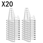 1-30PCS Clear Acrylic Coin Display Stand Holders Small Easel Rack