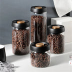 1pack Coffee Bean Storage Container Airtight Lid Sealed with